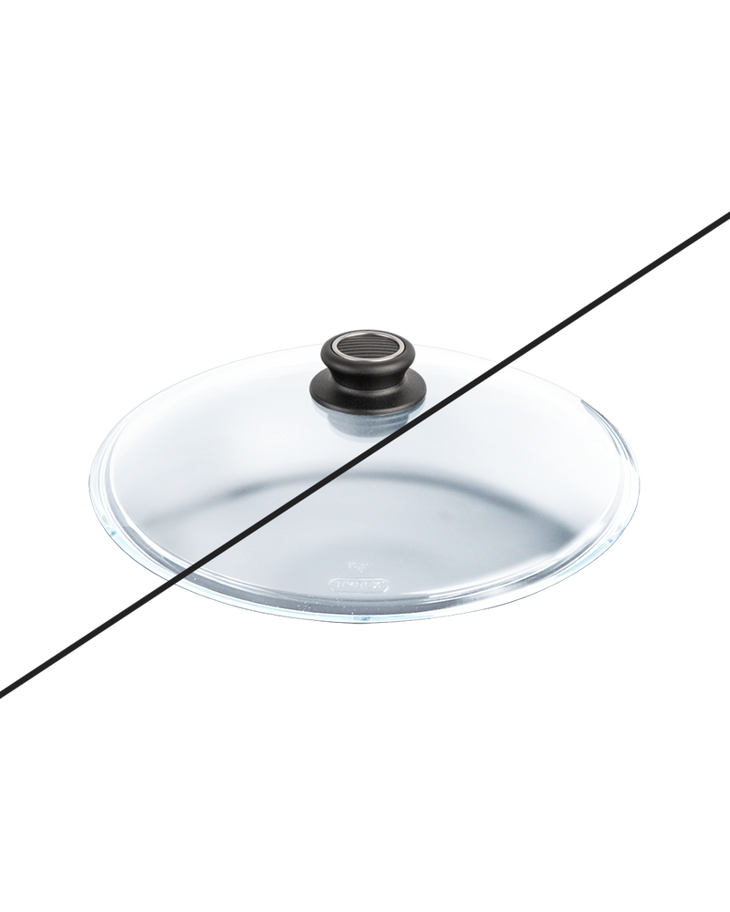 Tapa de bajo domo de borosilicato