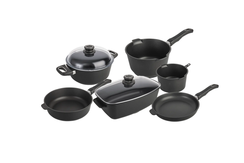 Kit Gastronomique Poele Sauteuse Cocotte Casserole rotissoire haut de gamme induction gastrolux