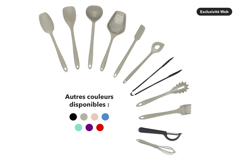 Kit de utensilios de silicona