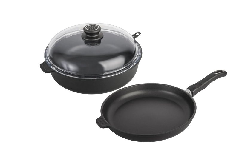 Batterie de cuisine haut de gamme induction Poele Sauteuse Kit Decouverte Gastrolux France