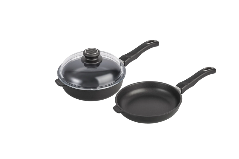Batterie de cuisine haut de gamme induction Poele Sauteuse Kit Decouverte Gastrolux France