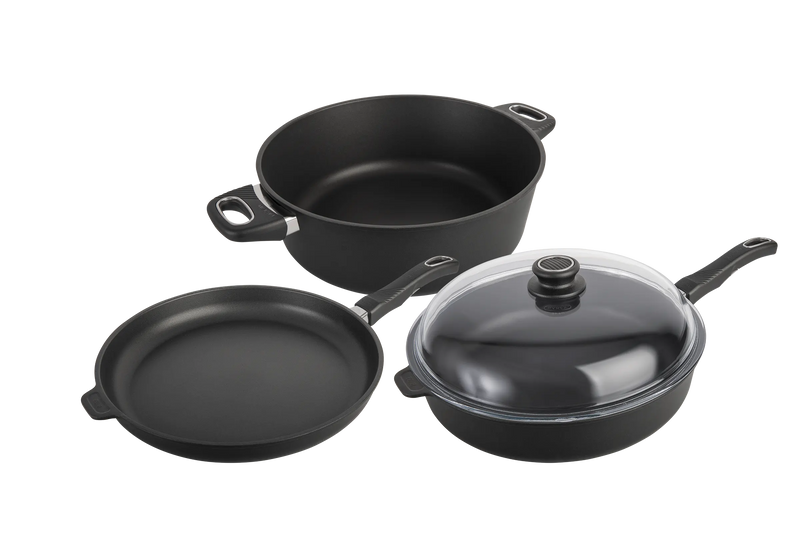 Kit Gourmand poele sauteuse cocotte haut de gamme de cuisine induction gastrolux