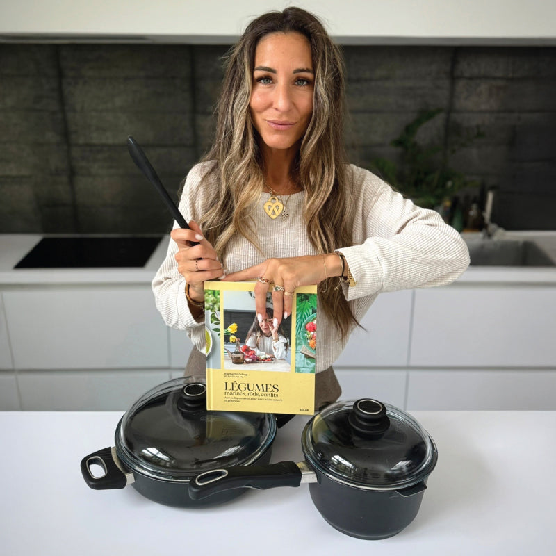 Kit-Charliemavie-x-Gastrolux-France-ustensiles-de-cuisson-haut-de-gamme-et-livre-de-cuisine-de-raphaelle-lelong