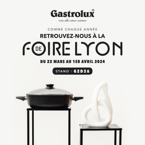 Batterie de cuisine haut de gamme Induction Gastrolux