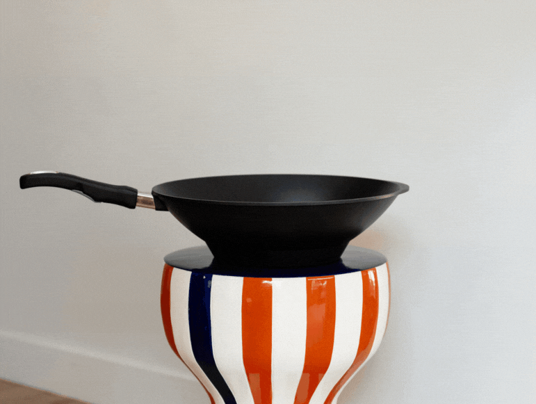 Batterie de cuisine haut de gamme wok crepiere grill
