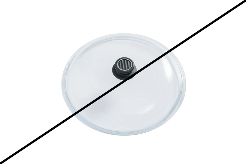 Tapa de alto domo en borosilicato