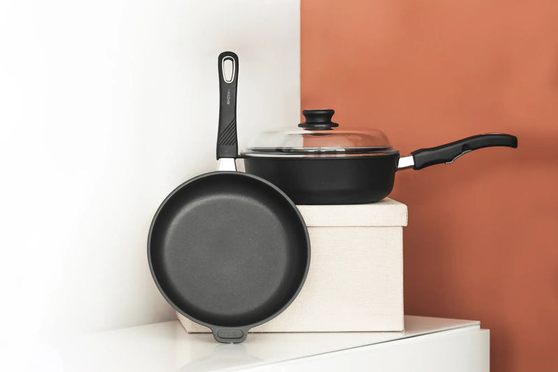 Batterie de cuisine haut de gamme induction Poele Sauteuse Kit Decouverte Gastrolux France