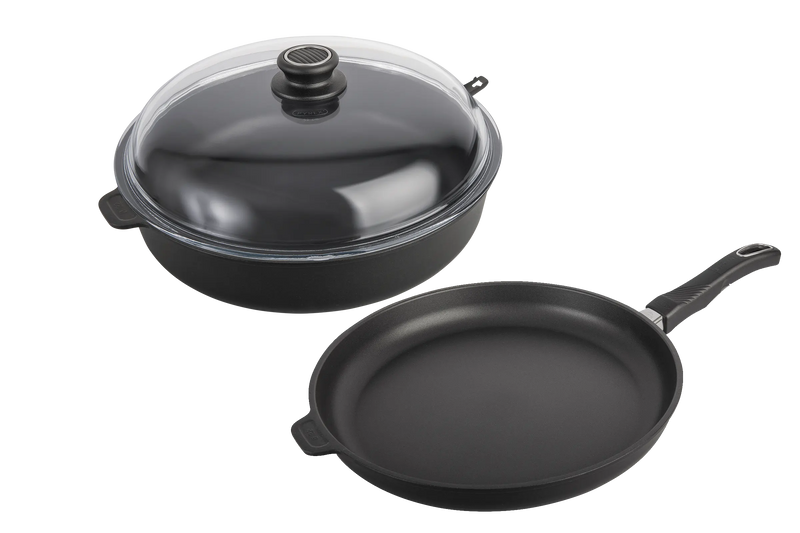 Batterie de cuisine haut de gamme induction Poele Sauteuse Kit Decouverte Gastrolux France