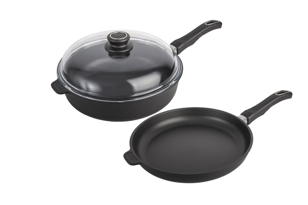 Batterie de cuisine haut de gamme induction Poele Sauteuse Kit Decouverte Gastrolux France